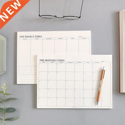 60 sheets Medium Memo Pad Notepad Weekly Monthly To Do It Pl