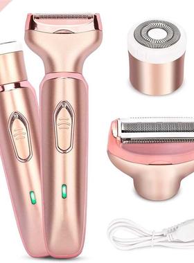 Professional 2 in 1 Women Epilator Electric Razor Hair Remov
