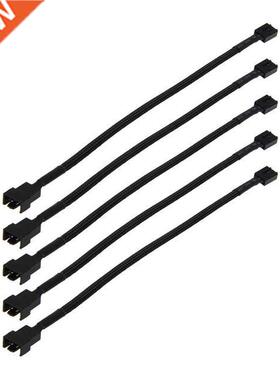 5PCS 4 Pin PWM Connector Case Fan Extension Power Cable for