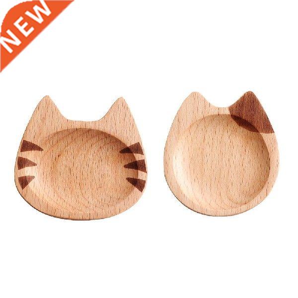 Wooden Tray Sauce Plate Japanese Food Snack Dessert Tea