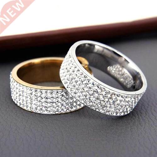 Hot Sale Vintage Retro Style Steel Ring for Women 5 Row Clea