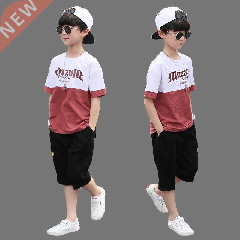 New Summer Boys Clothing Sets Children T-shirt Short Sleeve