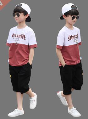 New Summer Boys Clothing Sets Children T-shirt Short Sleeve