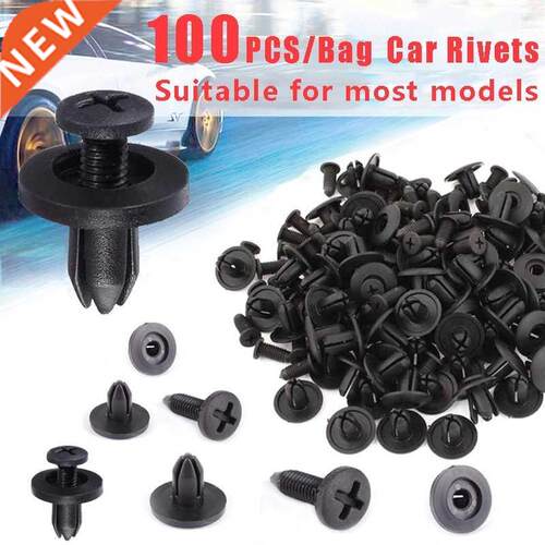 10/50/100pcs Universal Automotive Bumper Fender Plaic Fa