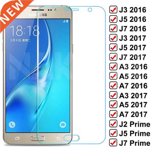 9D Protective Glass For Samsung Galaxy S7 A3 A5 A7 J3 J5 J7