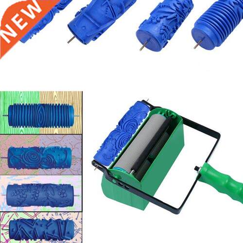 Handheld Single/Double Color Texture Roller Painting Machine