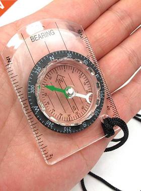 Outdoor Camping Hiking Transparent Plastic Compass Compass P