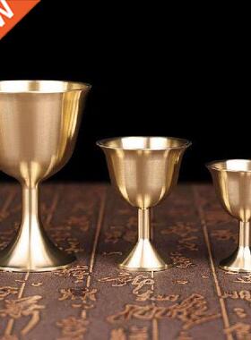 Brass Chalice Cup Wine Goblet Brass Drinking Glasses