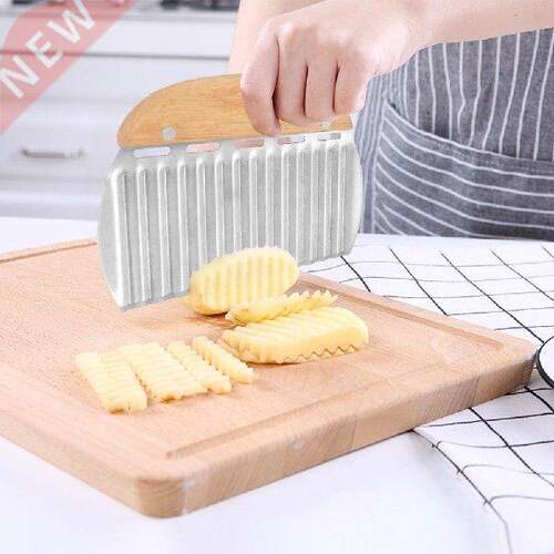 Crinkle Cutters Potato Vegetable French Fry Slicer