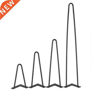 Metal Desk Legs 4Pcs Black Iron Table Desk Legs Home Accesso