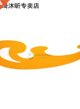 3pcs Drfting rt Supply Stencil Designer Templte Ruler Por