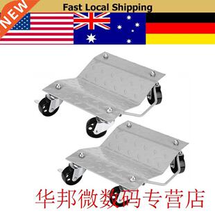 2 Set Tire Skates Wheel Car Dolly Ball Bearings Auto Repair