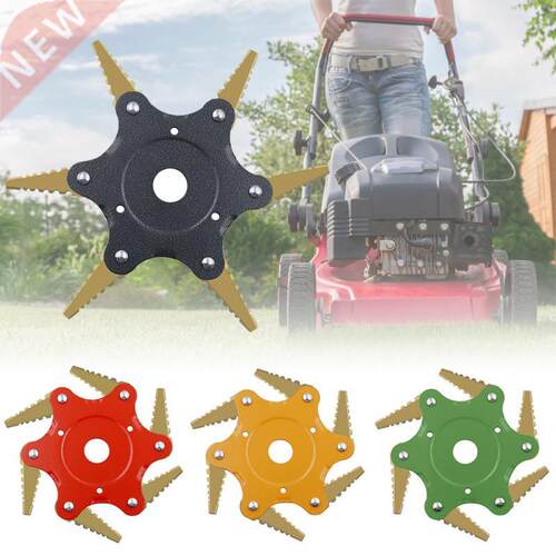 New 6T Grass Trimmer Head Brush Cutter Blade Manganese