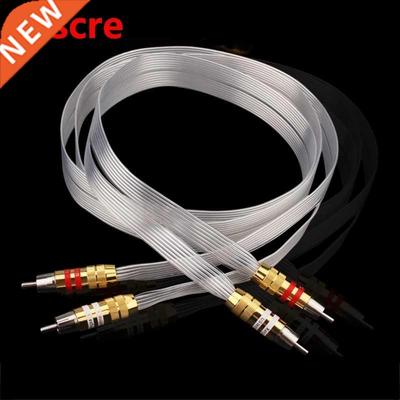 Preffair Pair Nordost OCC silver plated RCA interconnect cab