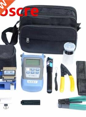 12pcs/set FTTH Fiber Optic Tool Kit with Fiber Cleaver Optic