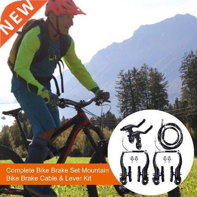 Complete Bike Brake Set Mountain Bike Brake Cable & Leve
