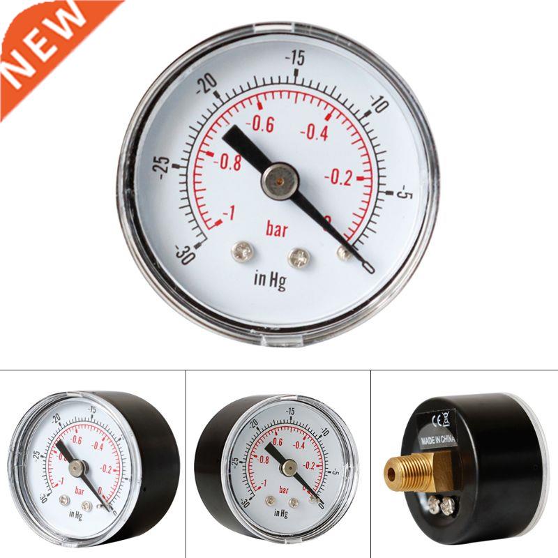 Vacuum Gauge 适用于 Air Fuel Oil or Water 40mm 0/30
