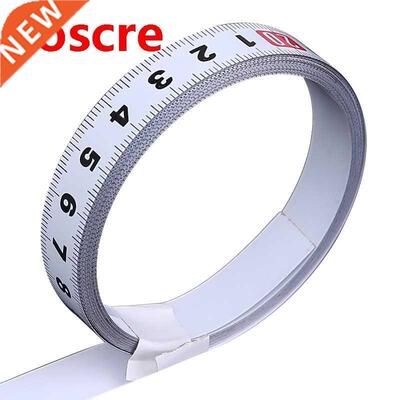 1/2/3/5M Miter Track Tape Stainless Steel Measure Self Adhes