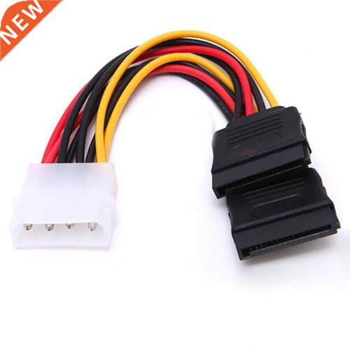 Multifunctional 4 Pin IDE Molex to 15 Pin 2 Serial SATA Hard