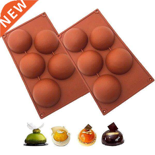 3D Hemispherical Silicone Mold 5 Hole Food Grade Baking