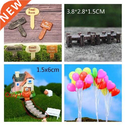 ini Resin Bridge Figurines Resin Crafts Fairy Garden