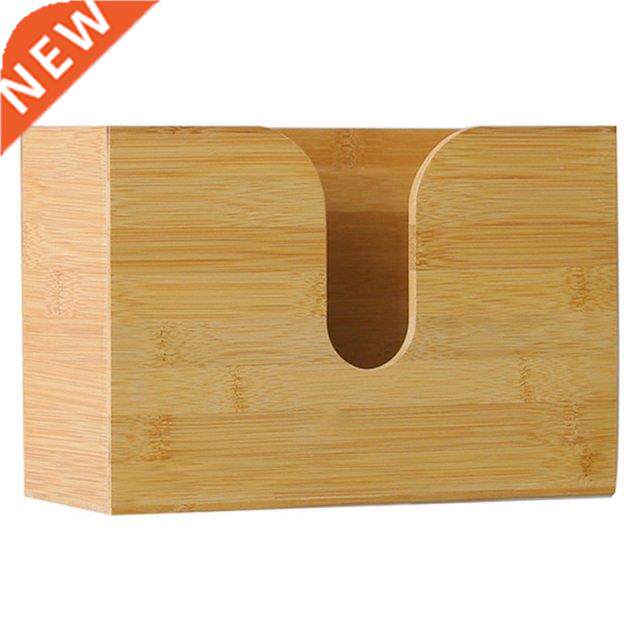 Bamboo Hanging Tissue Box Household Living Room Bathroom Wal