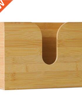 Bamboo Hanging Tissue Box Household Living Room Bathroom Wal