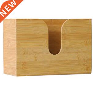 Bamboo Hanging Tissue Box Household Living Room Bathroom Wal