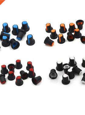 10 Pcs 15mmx17mm Shaft He Dia Threaded Knurled Potentiomet