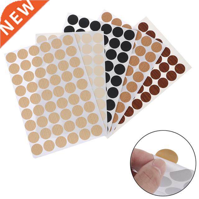 54pcs/sheet Self Screw Cover Caps Stckers Adhesve Decorat