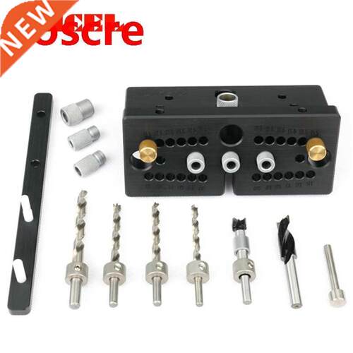 3 In 1 Woodworking Dowel Jig Set Drill Guide Dowelling Jig M