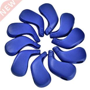8 Pcs/Set Golf Iron Head Covers Set TPE Open Window