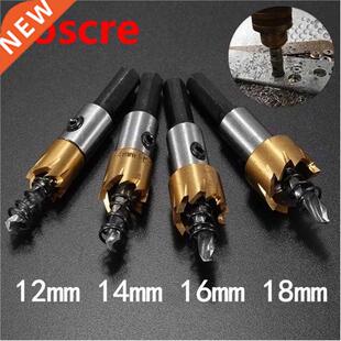M35 HSS Titanium Coated Hole Sawtooth Cutter Core Drill Bit