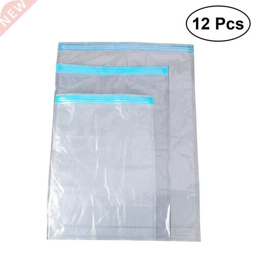 12pcs Compression Storage Bags Waterproof Travel Space