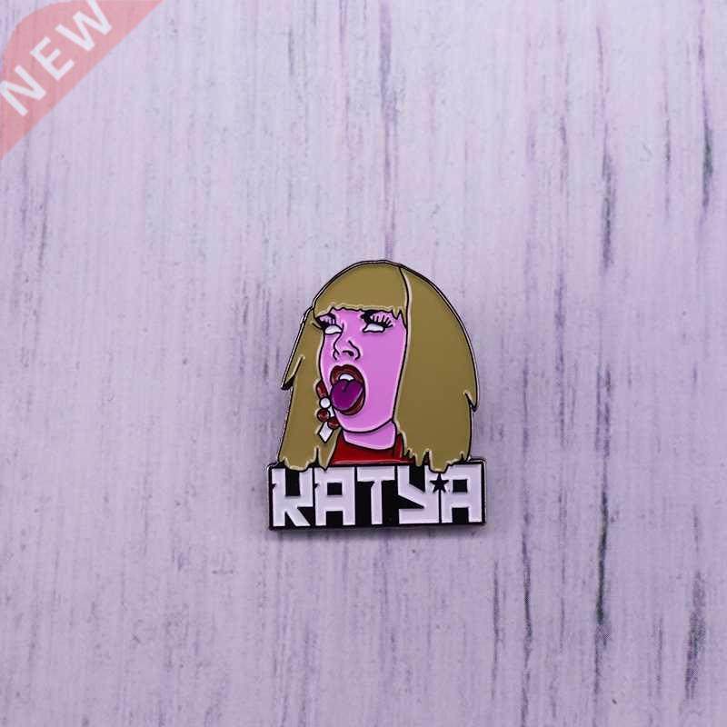 Katya Zamolodchikova Enamel Pin American Drag Queen Actor C