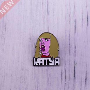 Katya Zamolodchikova Enamel Pin American Drag Queen Actor C