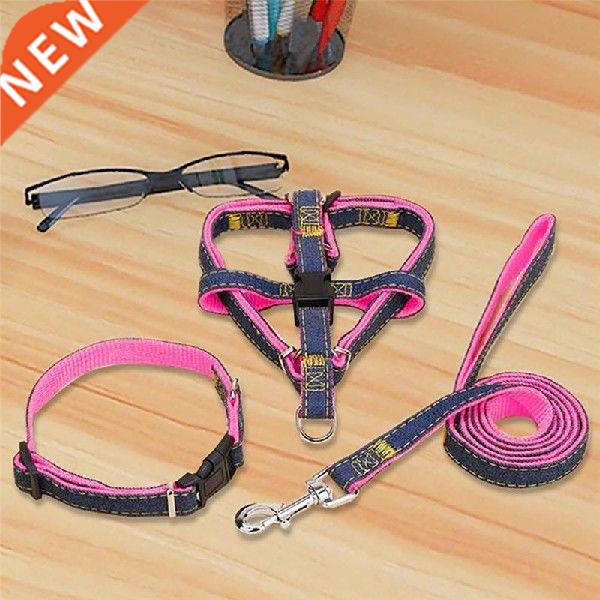 Puppy Dog Harnesses Lead Set Cowboy Traction Rope Strong