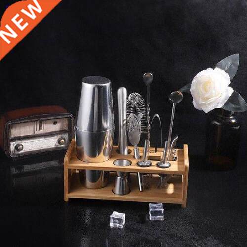 11pcs Stainless Steel Cocktail Shaker Set Mixer Bartender