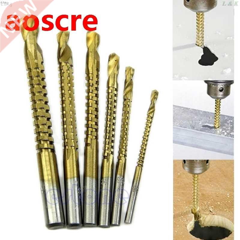 6pcs Woodworking Cutting Cutter Hole Saw Holesaw Wood Metal