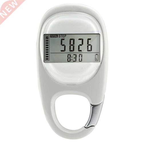 Simple Walking Pedometer With Clip Accurately Track Steps