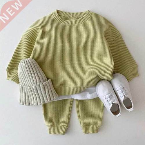 Bear Leader Korean Baby Cotton Kintting Clothing Sets Kids B