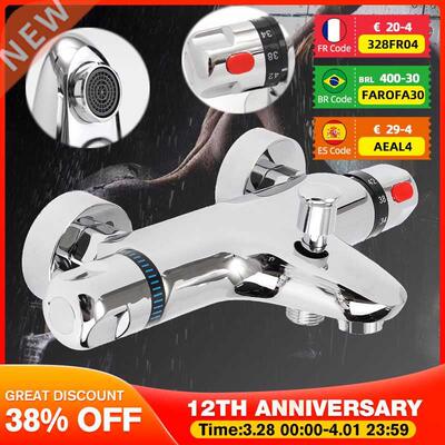 Bathroom Thermostatic Mixer Tap Hot And Cold Bathroom Mixer