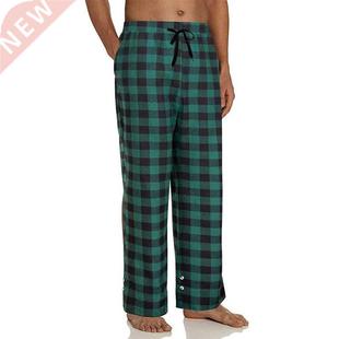 Men Plaid Loose Sport Plaid Pajama Pants Trousers Cargo Pant