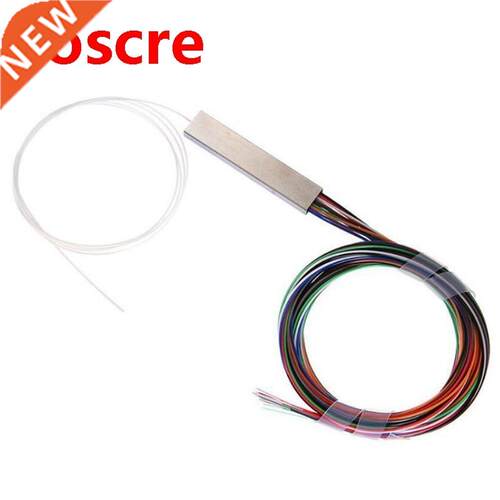 10pcs PLC splitter 1x8 colorful without connector 0.9mm 1m g