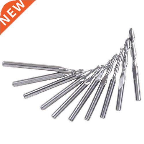 10pcs End Mllng Cutter Set Shank Carbde Ball Nose