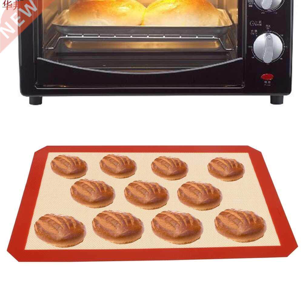 Silicone Baking Mat for Cake Cookie Macaron Rolling Dough Ma