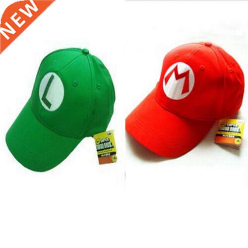 2020 Super Mario Cotton Caps hat Red Mario and luigi cap 5