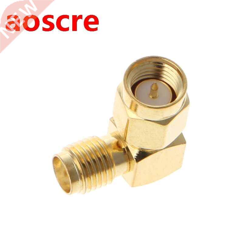 SMA Male To SMA Female Right Angle 90 Degrees RF Coaxial Con