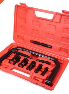 10pcs Vlve Clmps Spring Compressor Kit utomotive Hnd Too