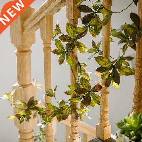 Glaze Point Wood Simulation Green Plant Winding Climbing